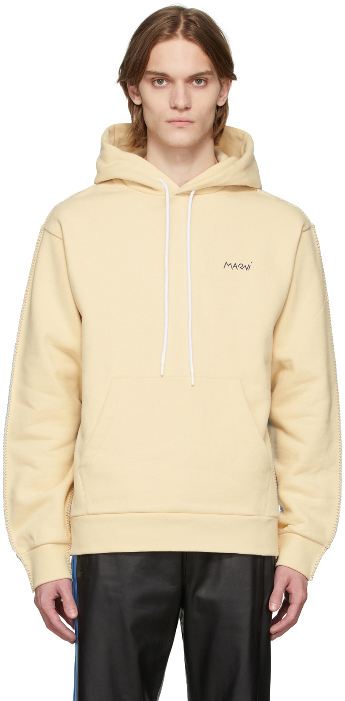 two hoodies sewn together