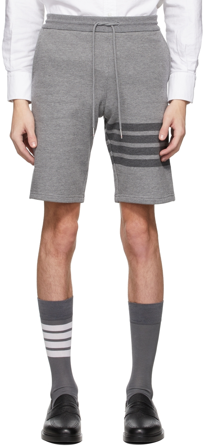 Grey Loopback 4-Bar Classic Sweat Shorts