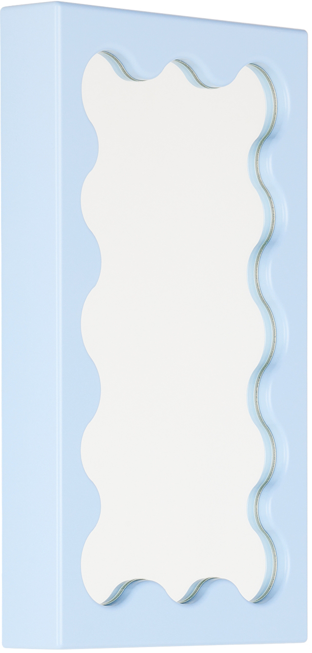 GUSTAF WESTMAN OBJECTS BLUE CURVY MICRO MIRROR