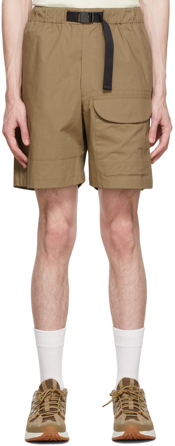 Descente ALLTERRAIN Khaki Cotton Shorts