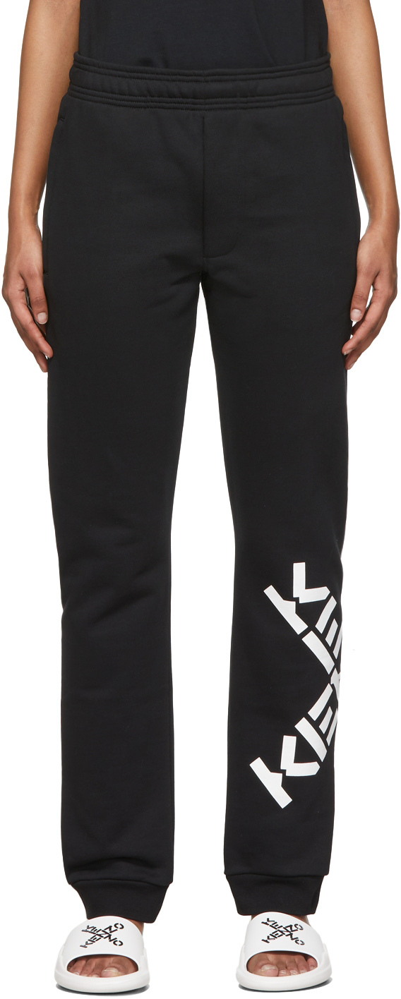 Kenzo Black Sport Lounge Pants