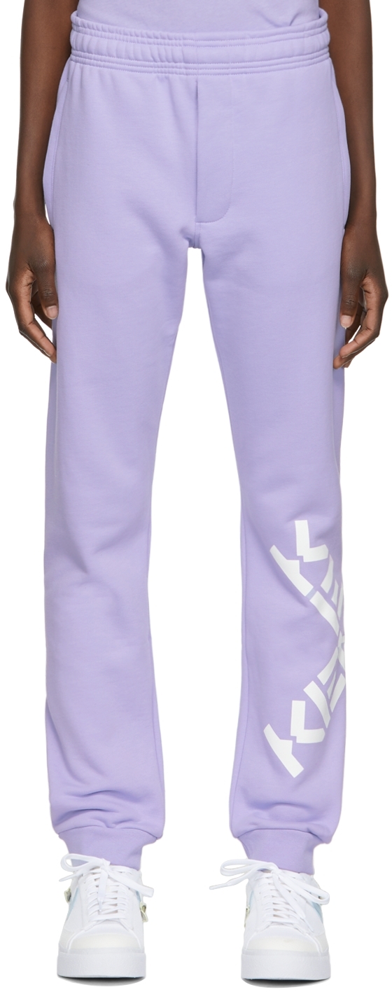 Kenzo Purple Classic Sport Lounge Pants