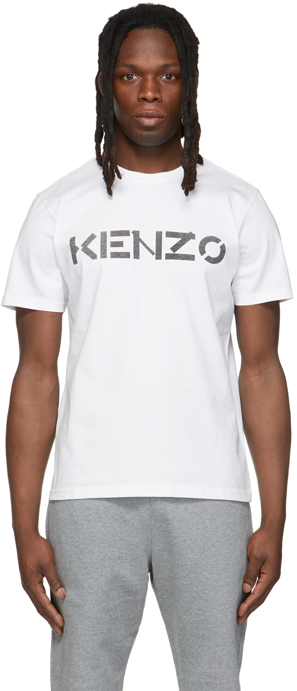 Kenzo White Classic Logo T-Shirt