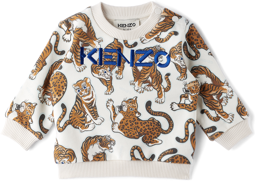 Baby Off-White Allover Print Sweatshirt 