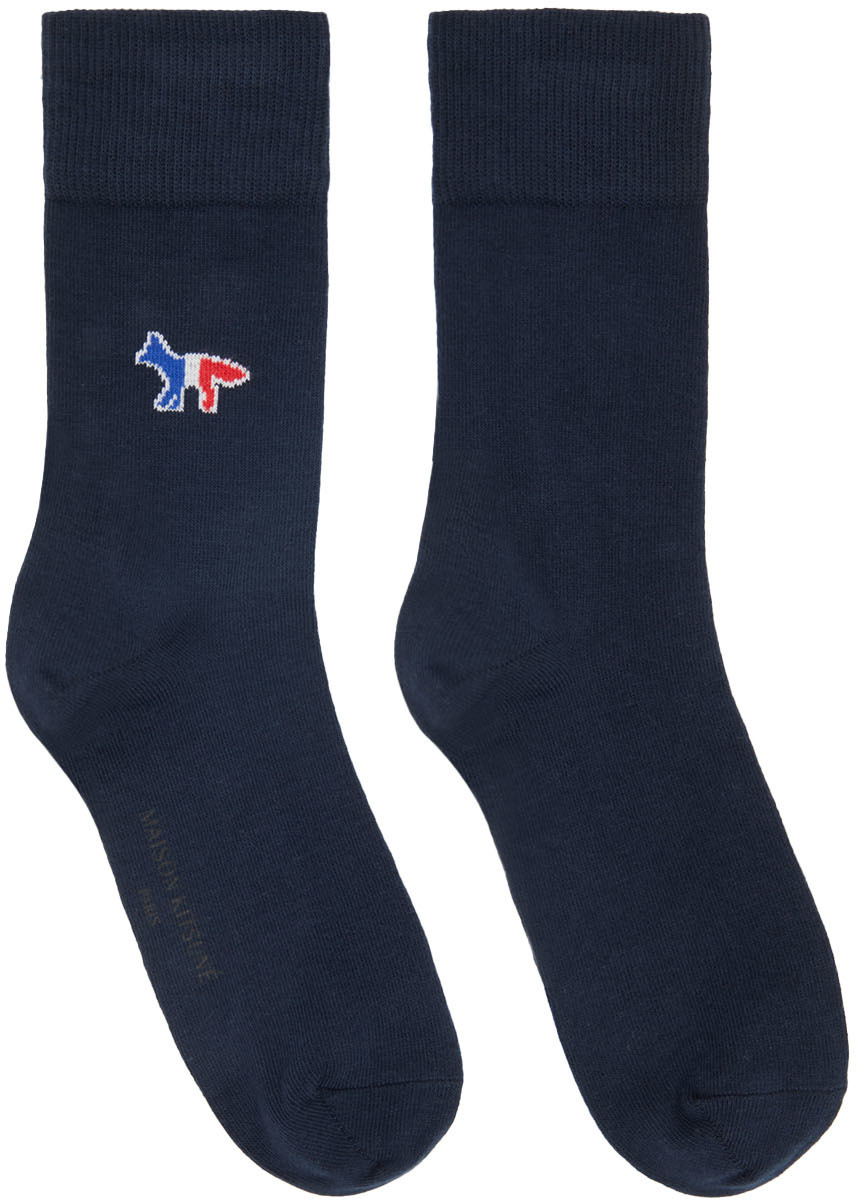 Fox Fire - Navy Baseball Socks