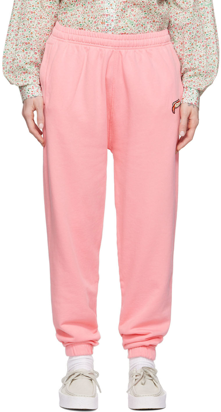 Pink Cotton Lounge Pants