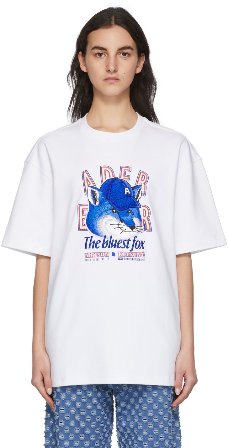 White ADER error Edition 'The Bluest Fox' T-Shirt
