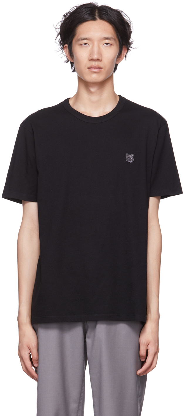 Maison Kitsuné Black Fox Head T-Shirt