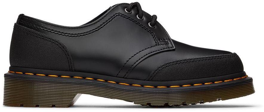 Dr. Martens Black 1461 Guard Panel Oxfords - 27465001