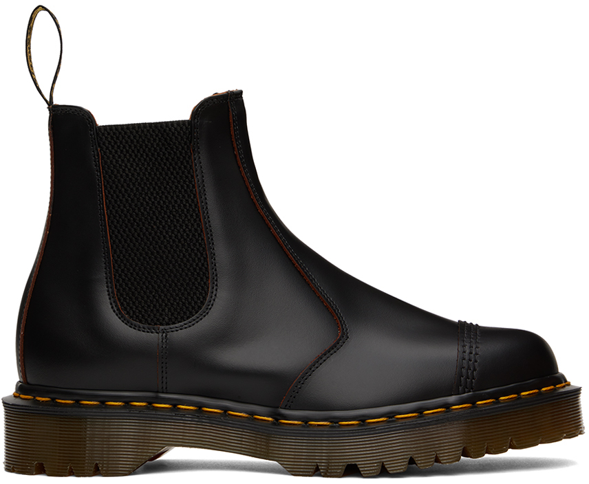 Dr. Martens Black 'Made In England' 2976 Bex Chelsea Boots