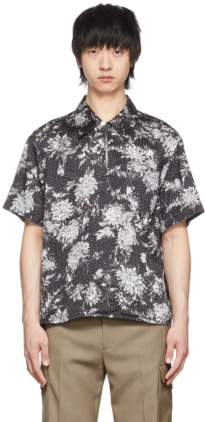 Commission SSENSE Exclusive Black Polyester Shirt