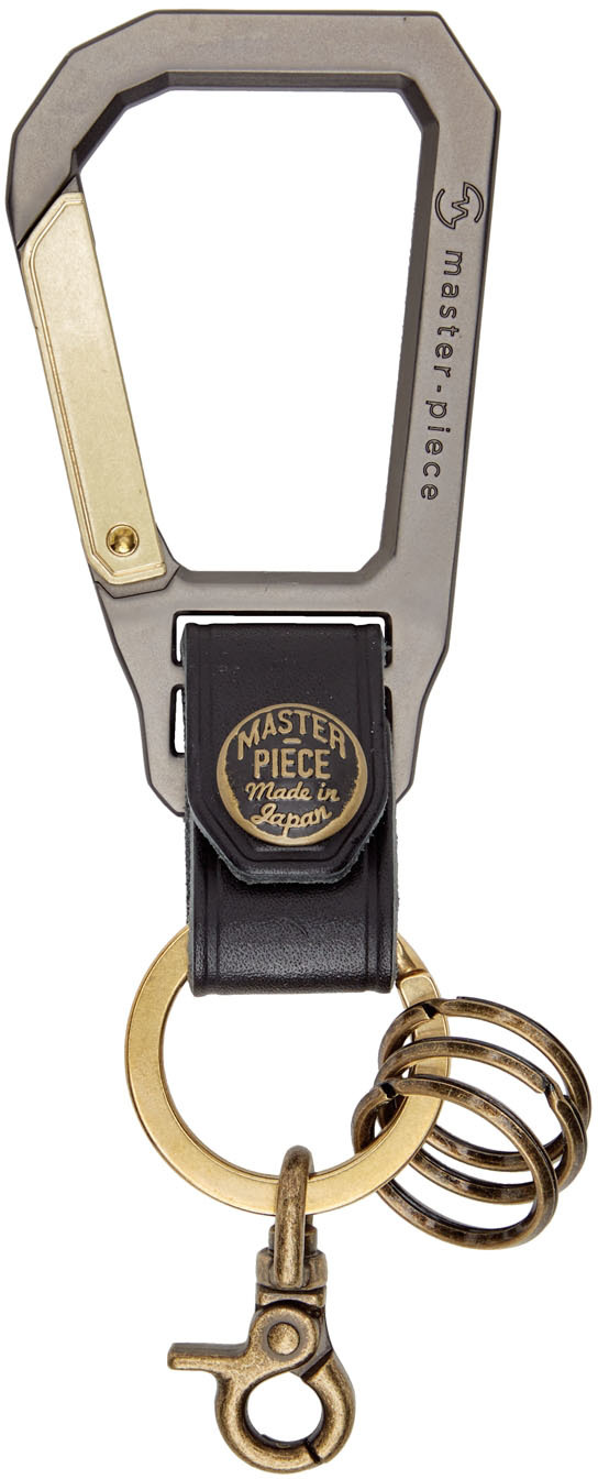 Master-Piece Co Black Carabiner Keychain