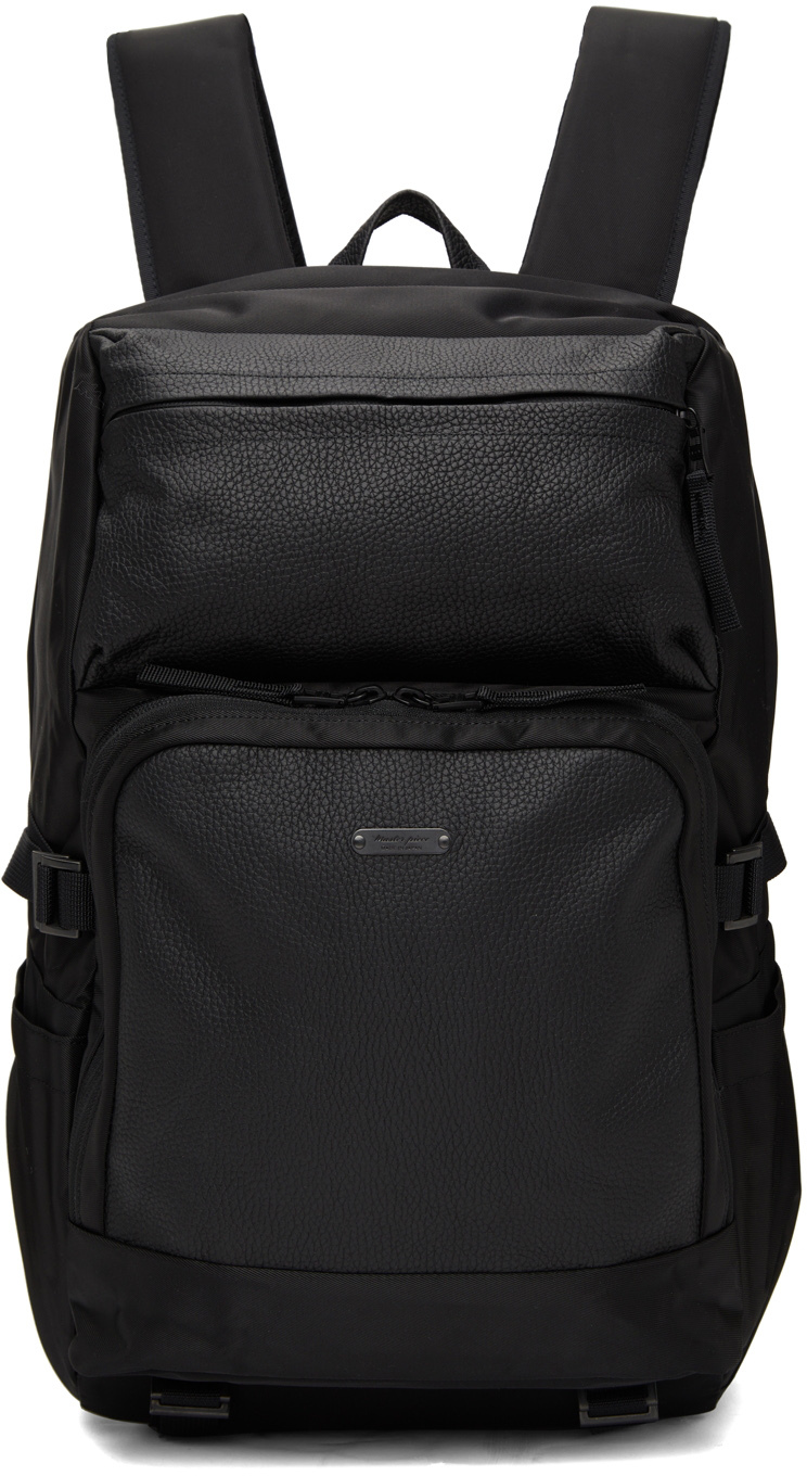 Black Spec Version 2 Backpack by Master-Piece Co on Sale
