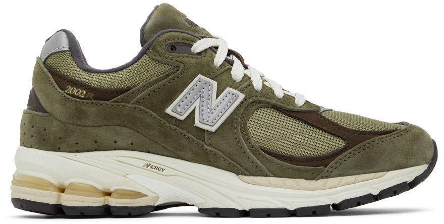 New Balance Green 2002R Sneakers