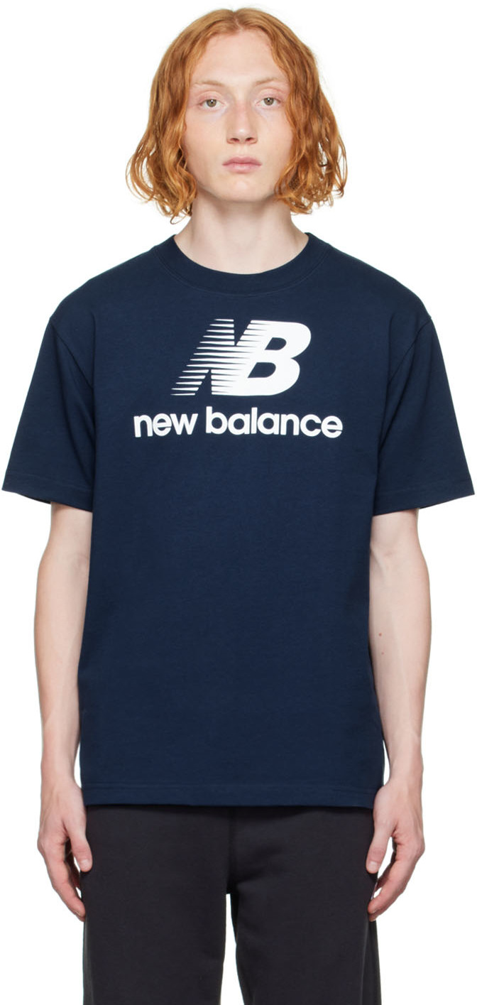 New Balance Indigo Made In Usa Heritage T-shirt In Ngo