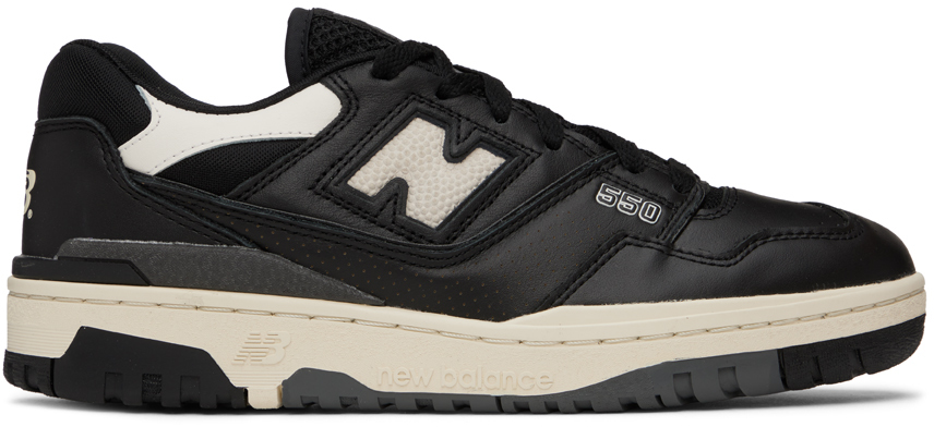 New Balance: Black BB550 Sneakers | SSENSE Canada