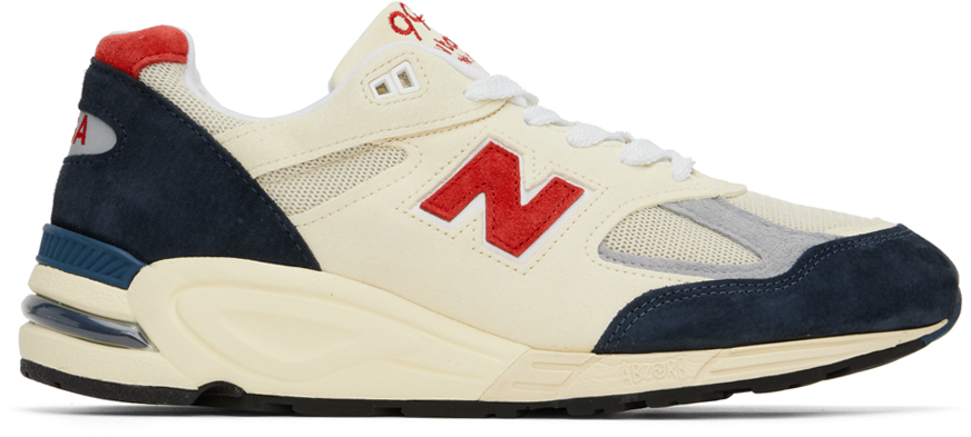NEW BALANCE BEIGE MADE IN USA 990V2 trainers