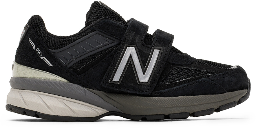 New Balance Kids Black 990v5 Little Kids Sneakers - PV990BK5