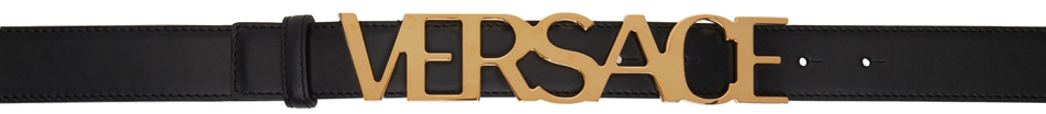 Versace Black Signature Belt