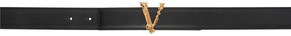 Versace Black Virtus Belt