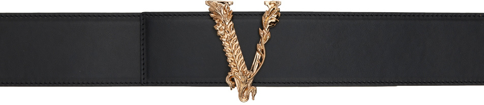 Versace Black Virtus Belt