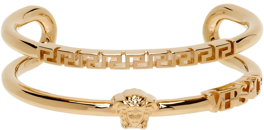 Versace Gold 'La Medusa' Cuff Bracelet