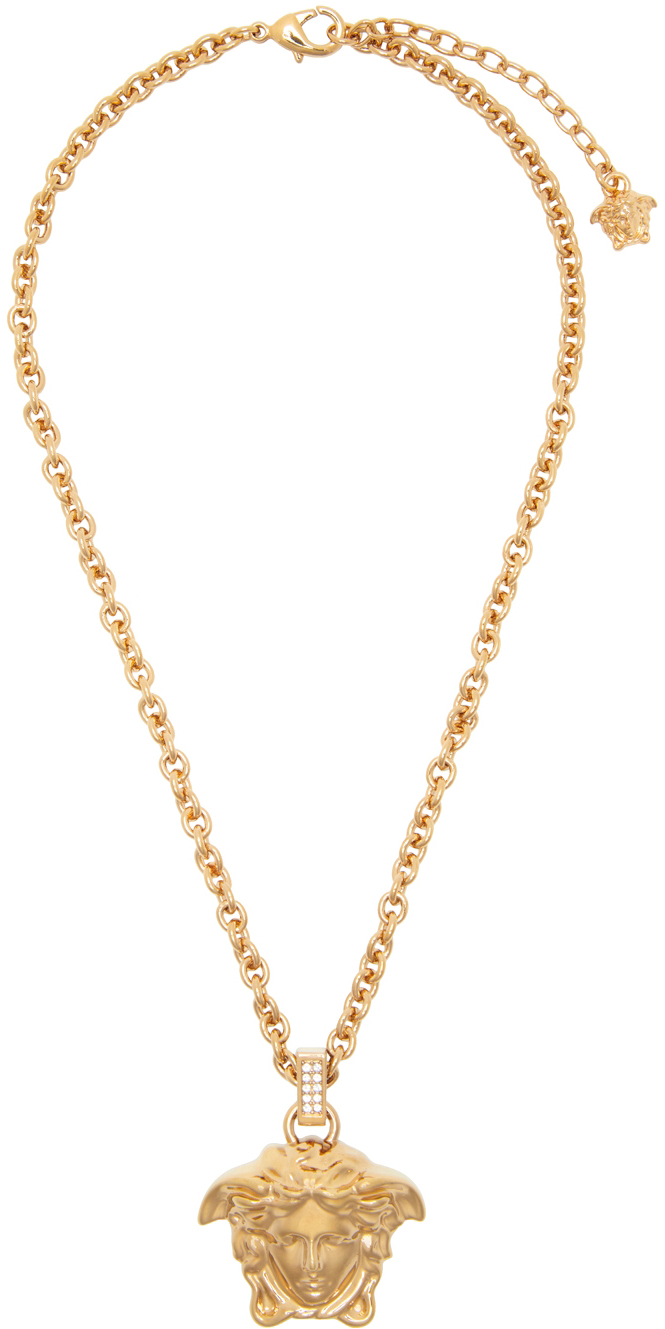 ssense versace necklace