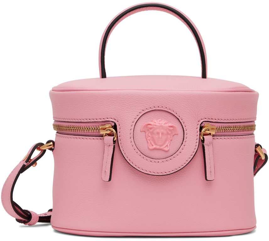 Versace Pink 'La Medusa' Mini Shoulder Bag