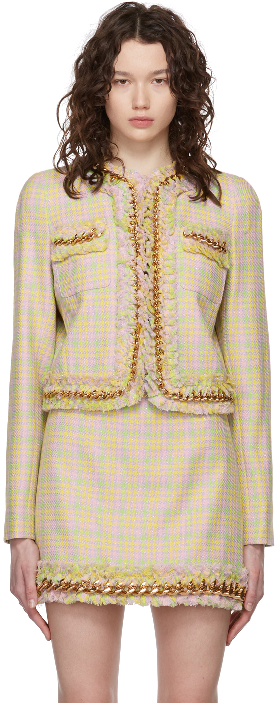 Versace Multicolor Cotton Jacket