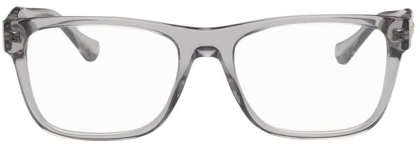 Versace Grey Transparent Glasses