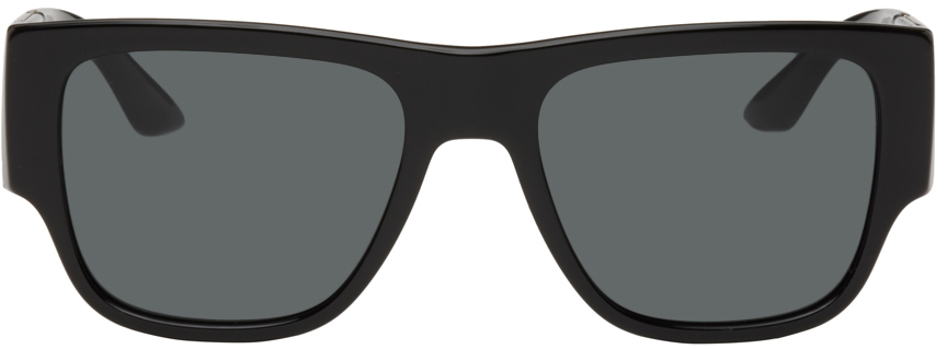 Versace Black Greca Sunglasses