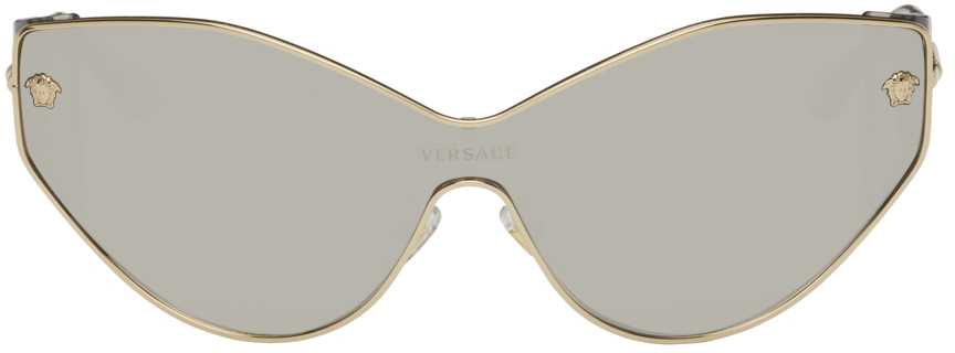 versace sunglasses gold medusa