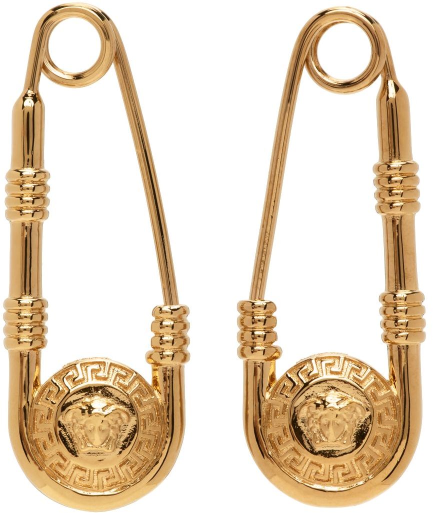 snelheid Gorgelen bagageruimte Versace earrings for Men | SSENSE