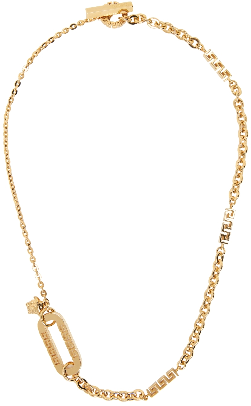 ssense versace necklace