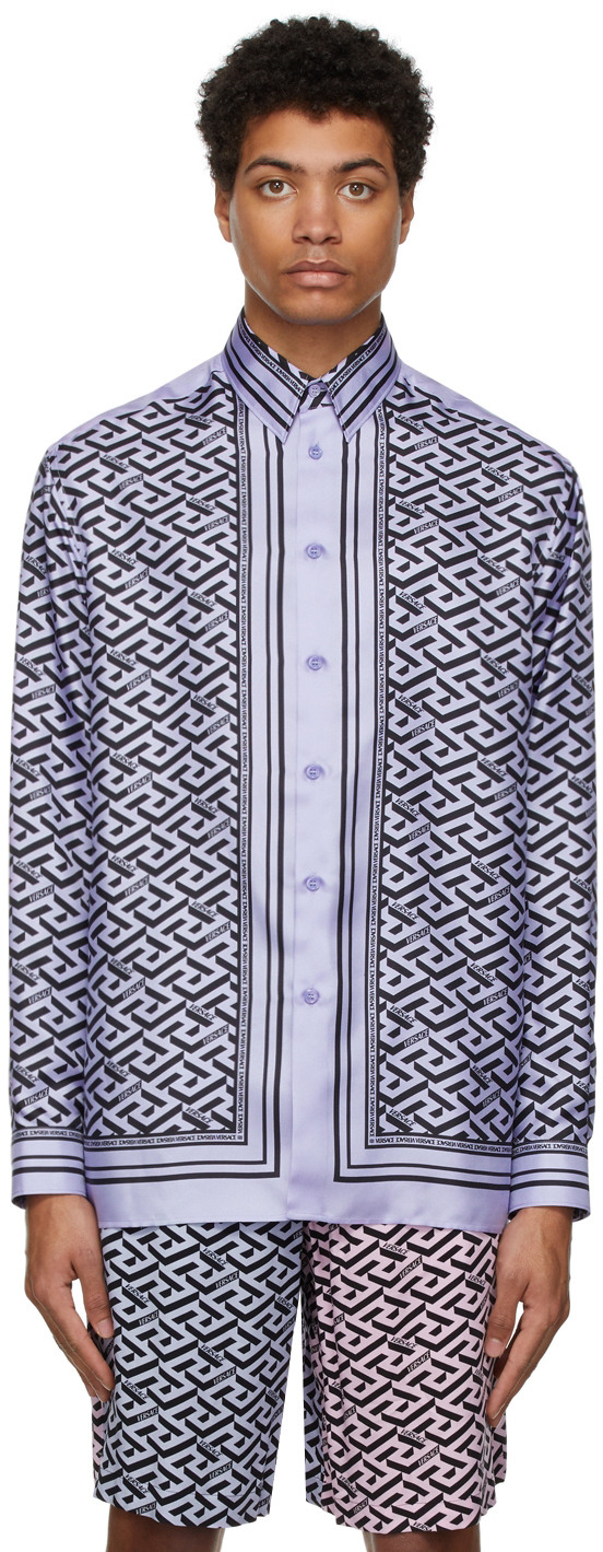 Versace shirts for Men | SSENSE