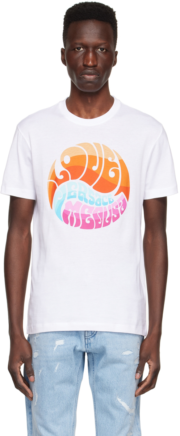 orange versace t shirt