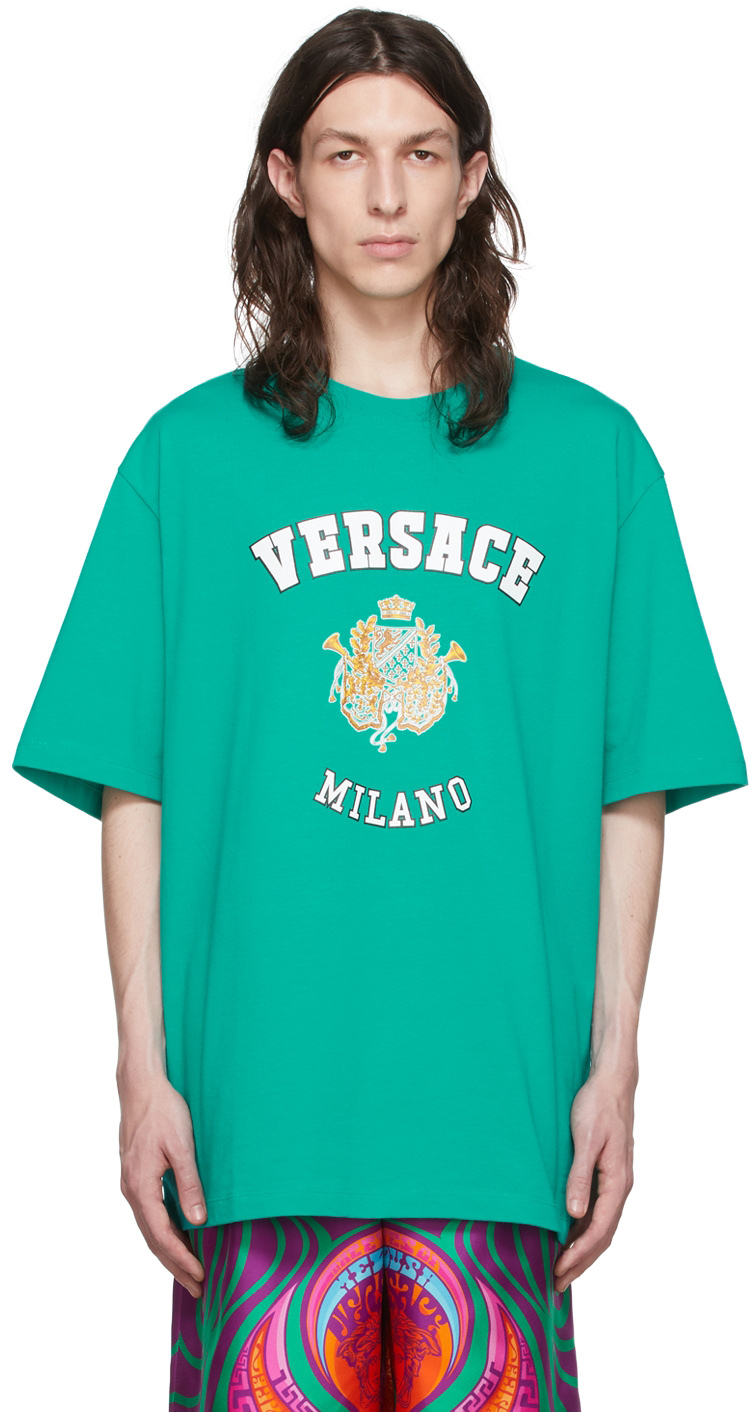 Etna der ovre kulstof Versace t-shirts for Men | SSENSE