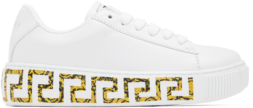 Versace White Tribute Sneakers