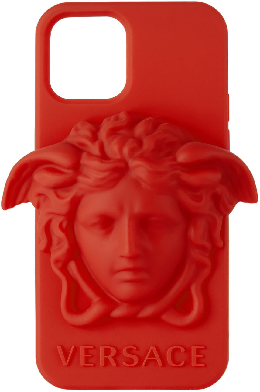 Versace レッド Medusa iPhone 12/12 Pro ケース | SSENSE 日本