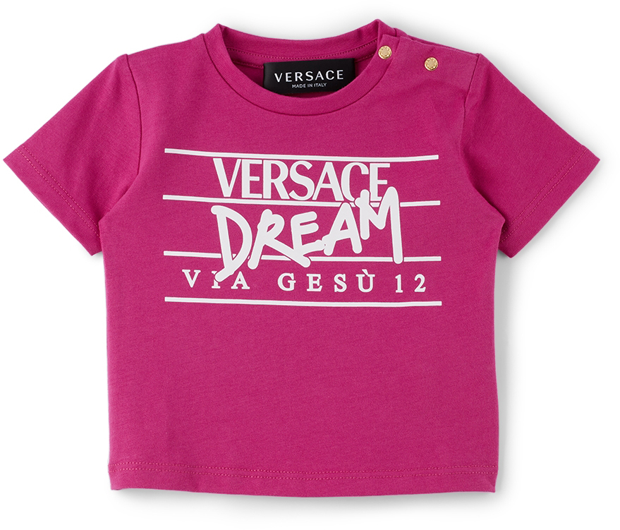 Baby Pink Dream Logo T-Shirt Ssense Abbigliamento Top e t-shirt T-shirt T-shirt a maniche corte 
