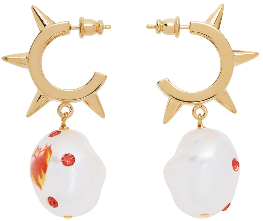 【関税込み】Safsafu SSENSE限定 シルバー＆ピンク Star ピアス 楽天市場】ピアス 金属アレルギー フープ リング ステンレス