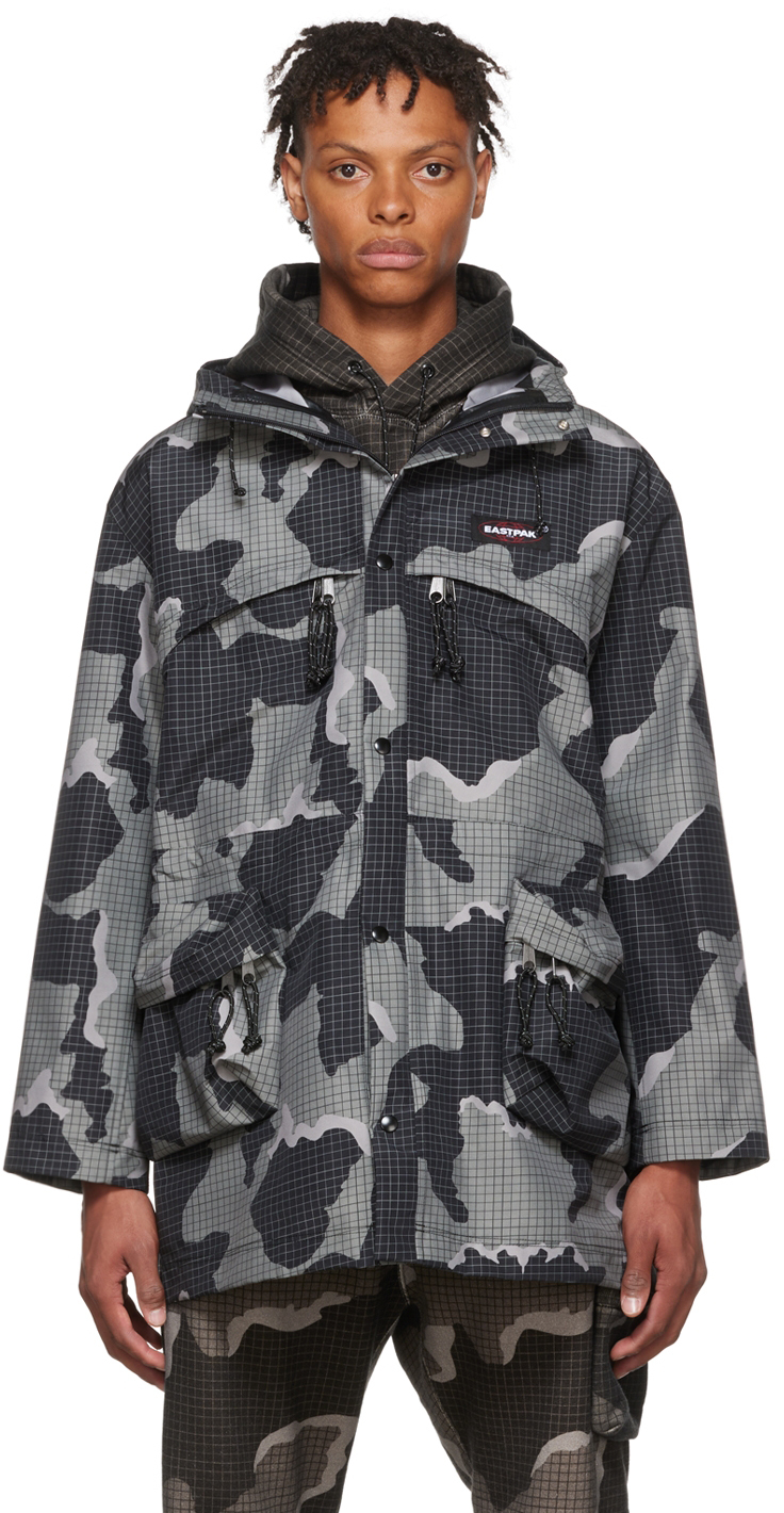 Gray Eastpak Edition Nylon Coat
