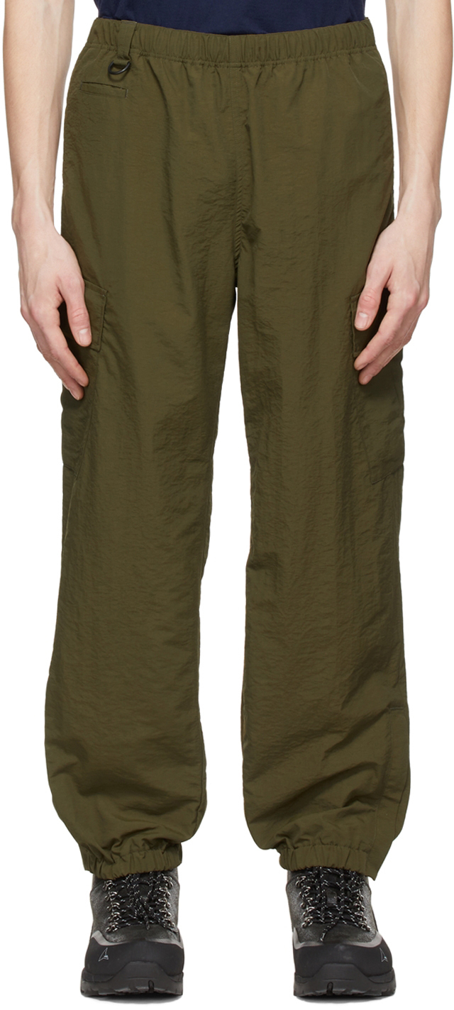Undercover Green Nylon Cargo Pants