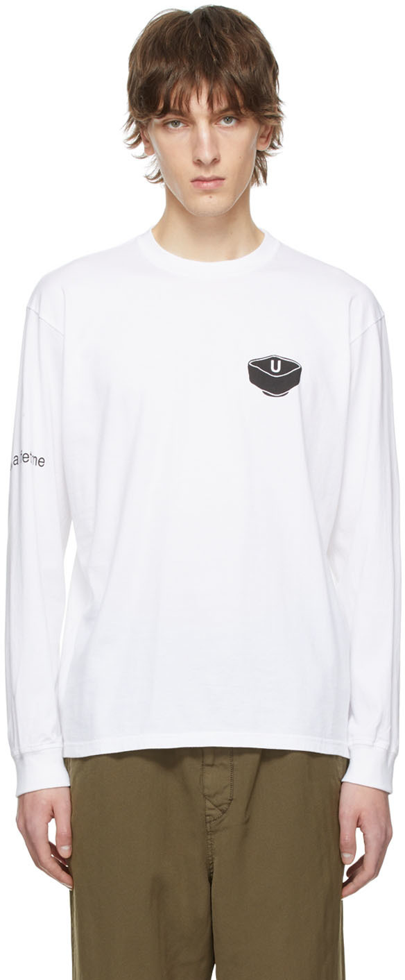 Undercover: White Cotton Long Sleeve T-Shirt | SSENSE UK