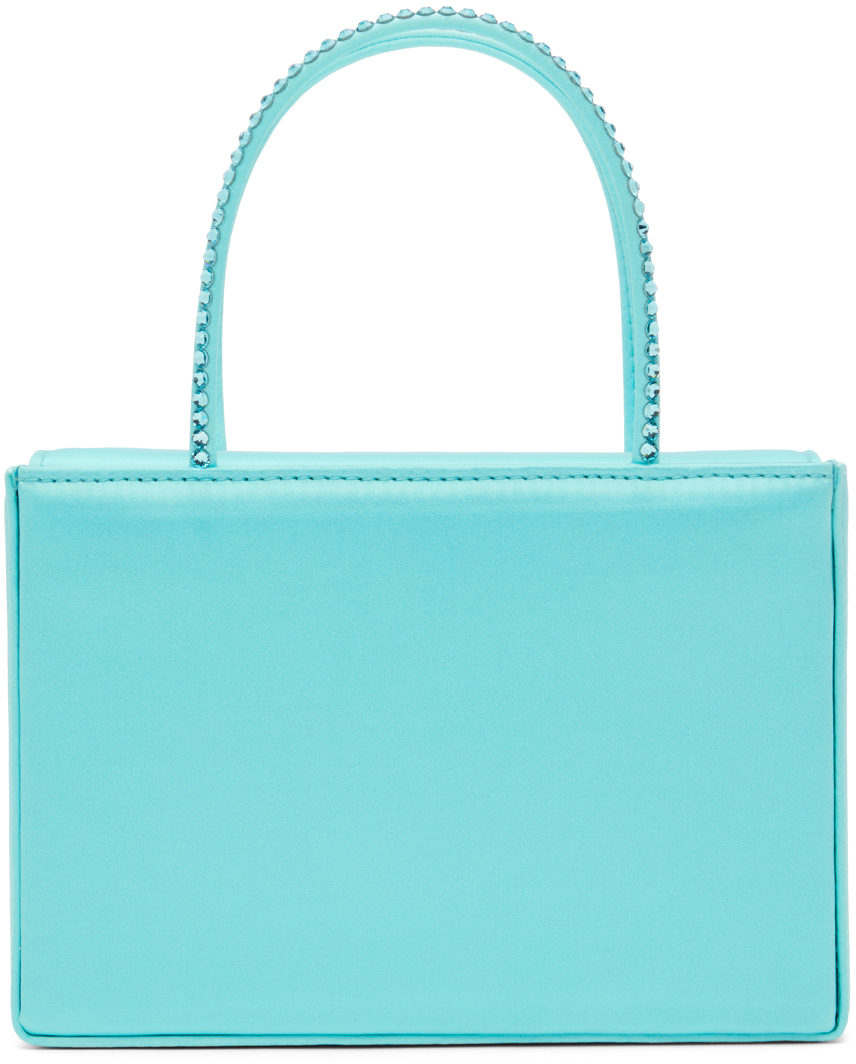 Amina Muaddi Blue Amini Gilda Bag