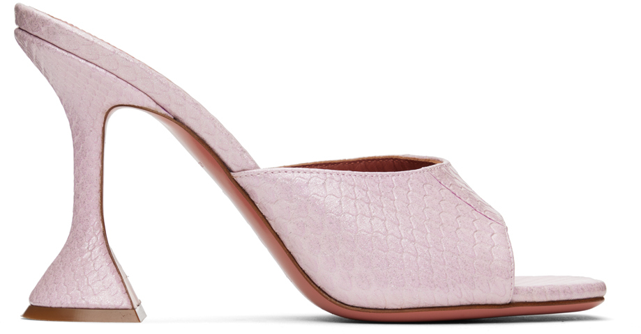 SSENSE Women Shoes Sandals Pink Shelly Sandals 