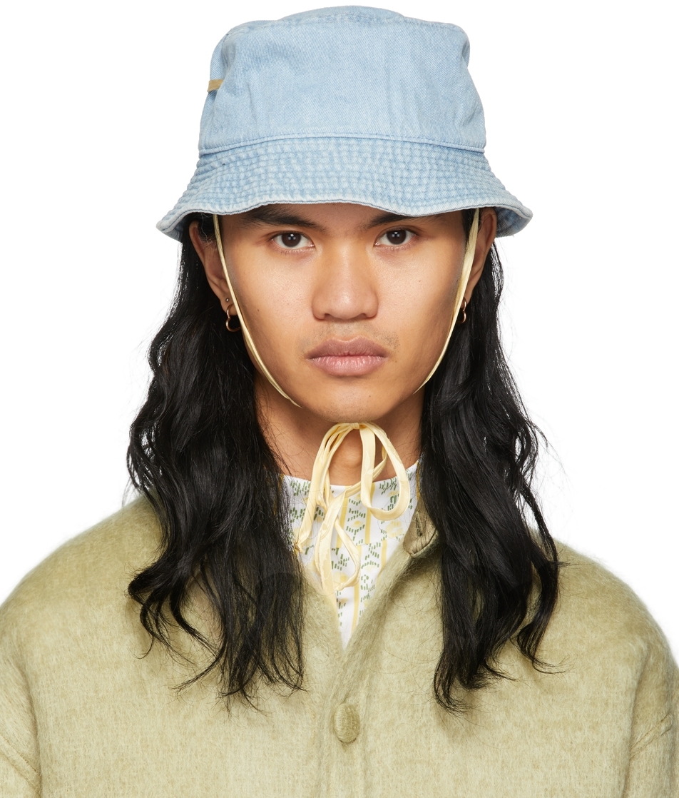 Blue Bob Bucket Hat