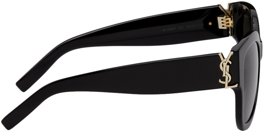 Saint Laurent Black SL M95/F Sunglasses