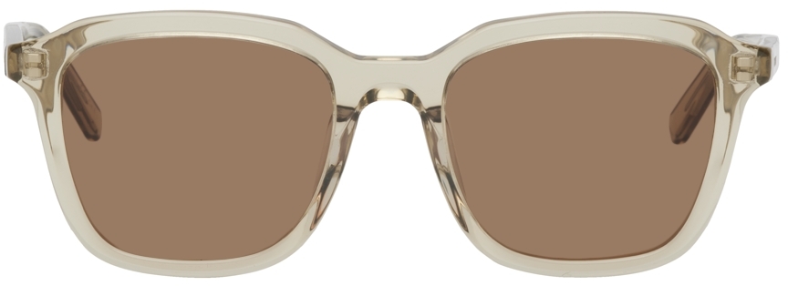 Saint Laurent Beige SL 457 Square Sunglasses