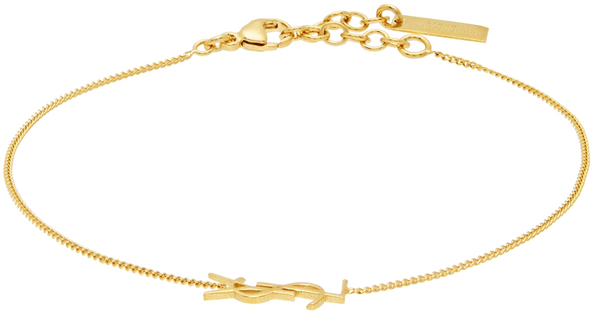 Saint Laurent Gold Opyum Bracelet